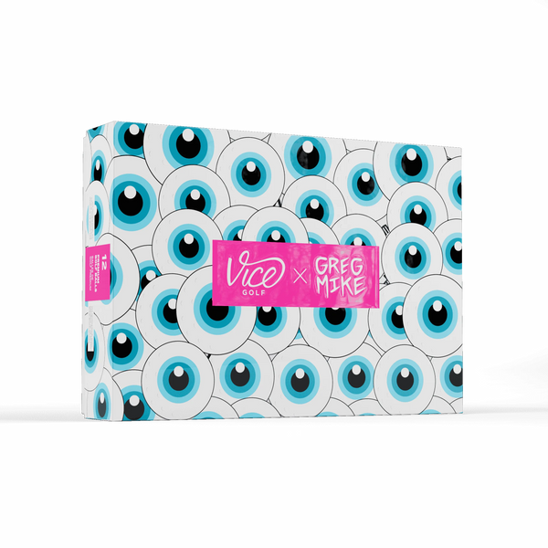 Vice-Vice Greg Mike Limited edition White Golf Balls-The Golf Season Shop | One Stop for Your Golf Shopping!