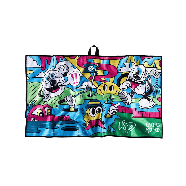 Vice-Vice Limited Edition Greg Mike Towel-The Golf Season Shop | One Stop for Your Golf Shopping!