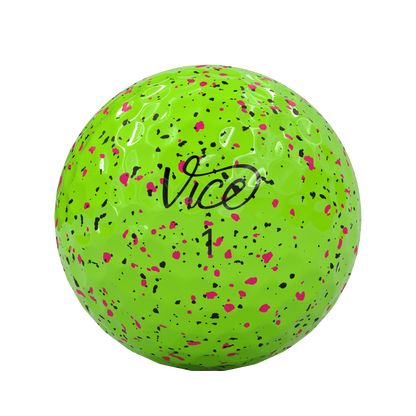 Vice-VICE PRO AIR LIME DRIP PINK/BLACK GOLF BALL-The Golf Season Shop | One Stop for Your Golf Shopping!