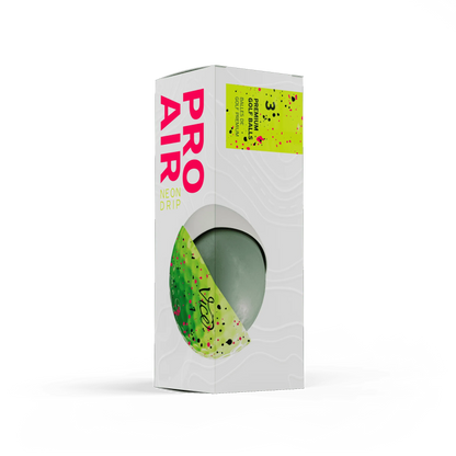 Vice-VICE PRO AIR LIME DRIP PINK/BLACK GOLF BALL-The Golf Season Shop | One Stop for Your Golf Shopping!