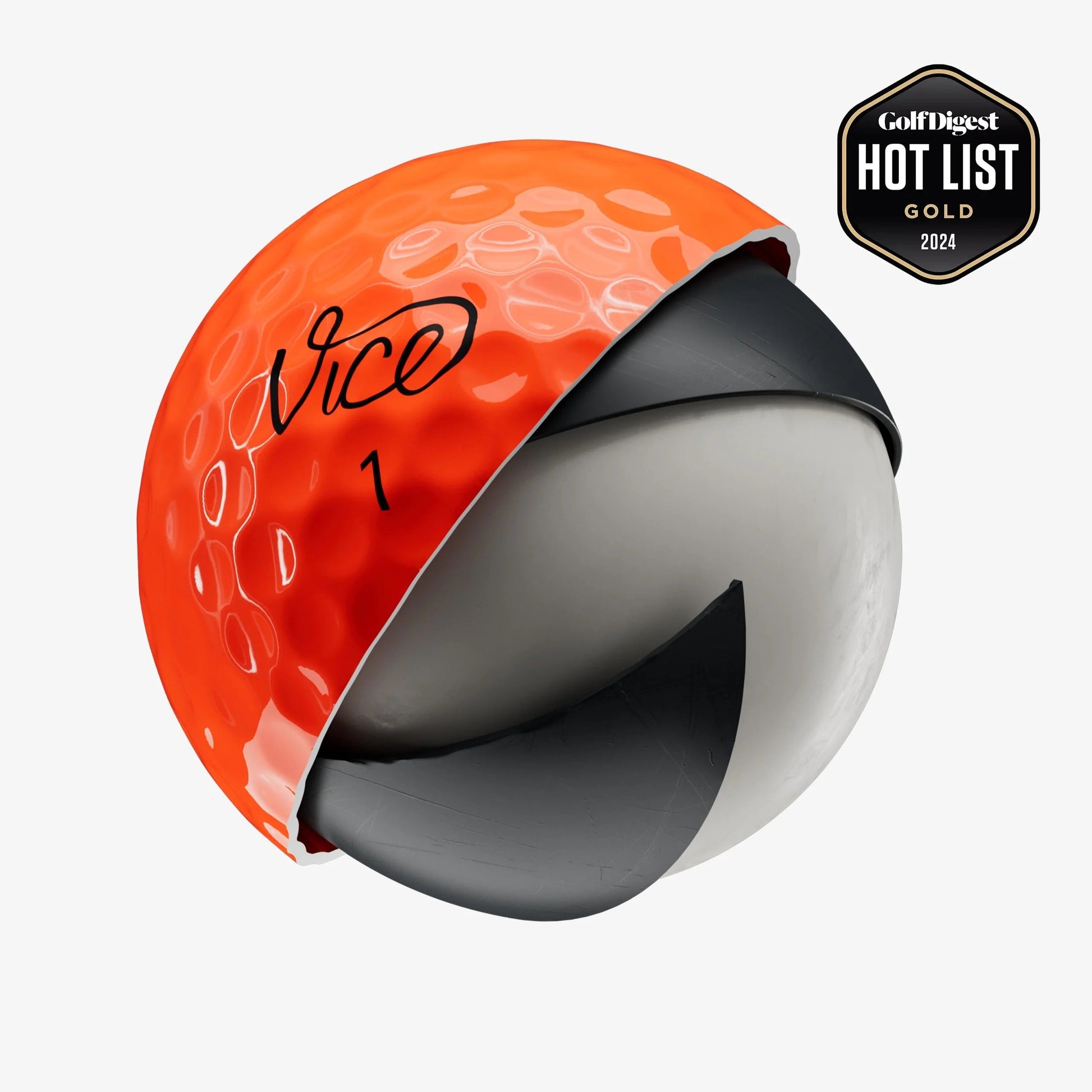 Vice-VICE PRO SHADE ORANGE / RED-The Golf Season Shop | One Stop for Your Golf Shopping!