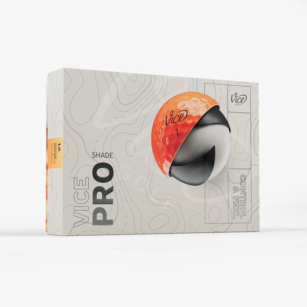 Vice-VICE PRO SHADE ORANGE / RED-The Golf Season Shop | One Stop for Your Golf Shopping!