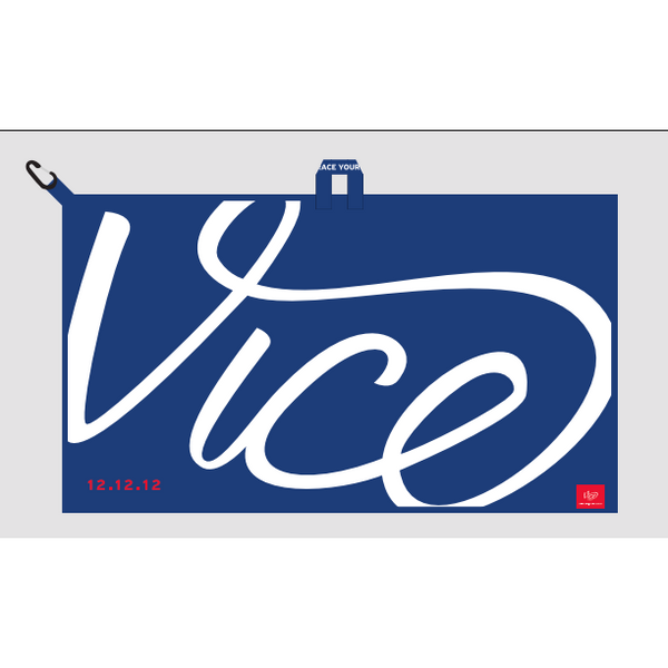 Vice-Vice Towel Drip Red Blue-The Golf Season Shop | One Stop for Your Golf Shopping!