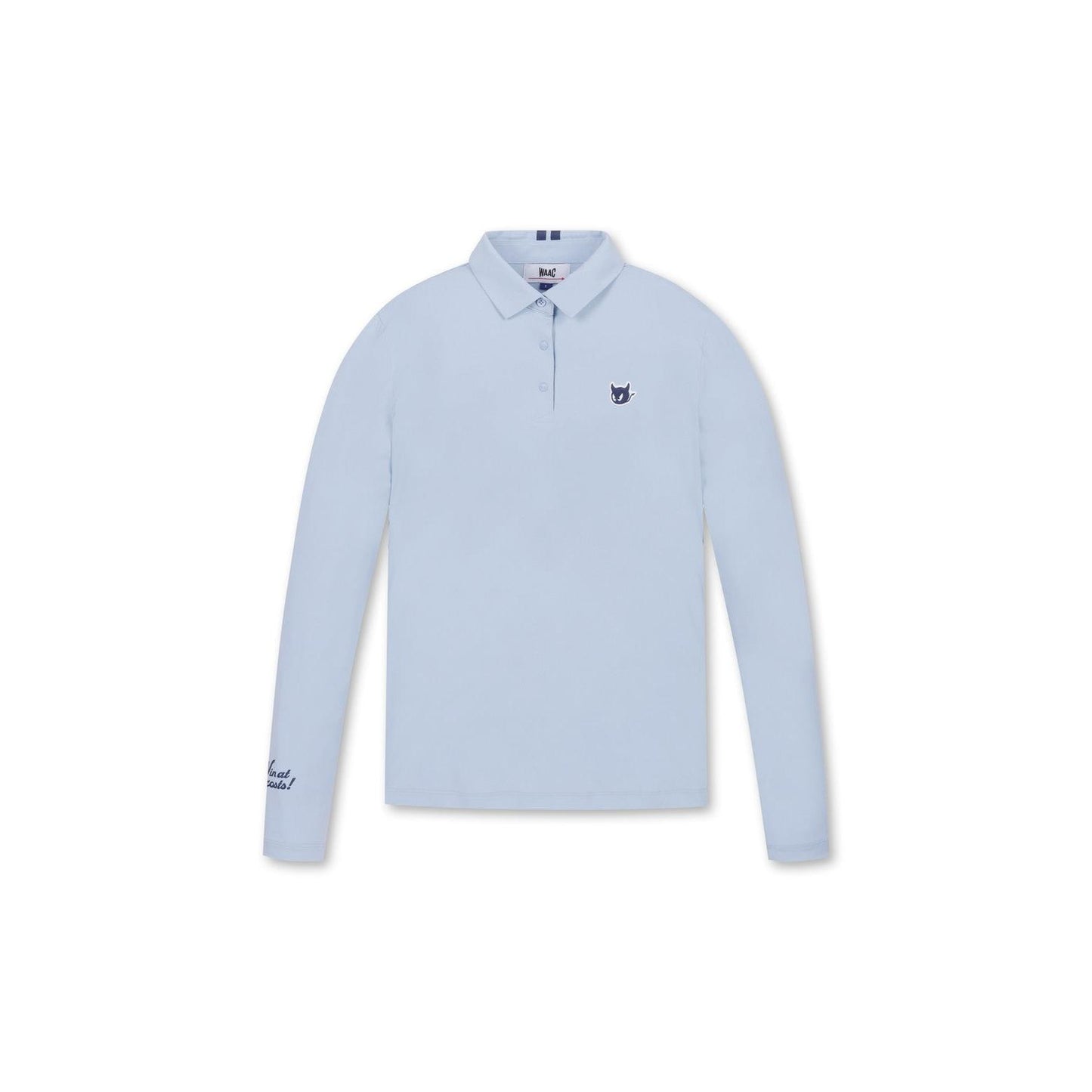 waac essential collar long sleeve polo | women - the golf season | one stop for your golf shopping!