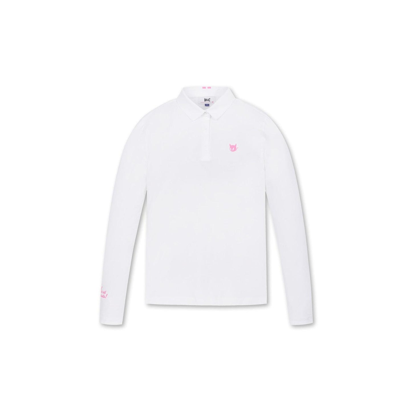 waac essential collar long sleeve polo | women - the golf season | one stop for your golf shopping!