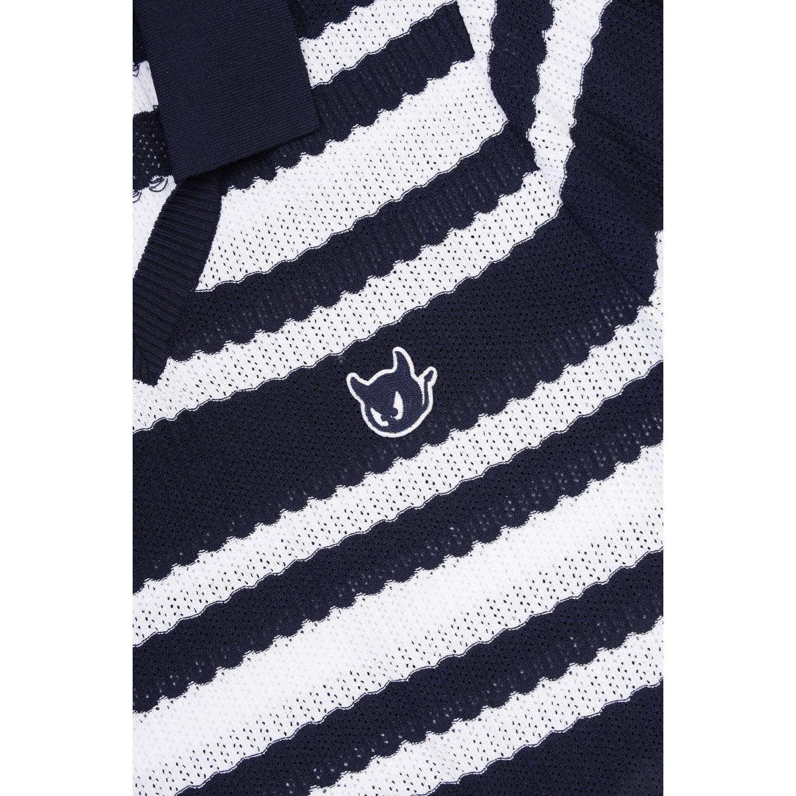 WAAC Multi Stripes Knit Polo | Women - The Golf Season | One Stop for Your Golf Shopping!