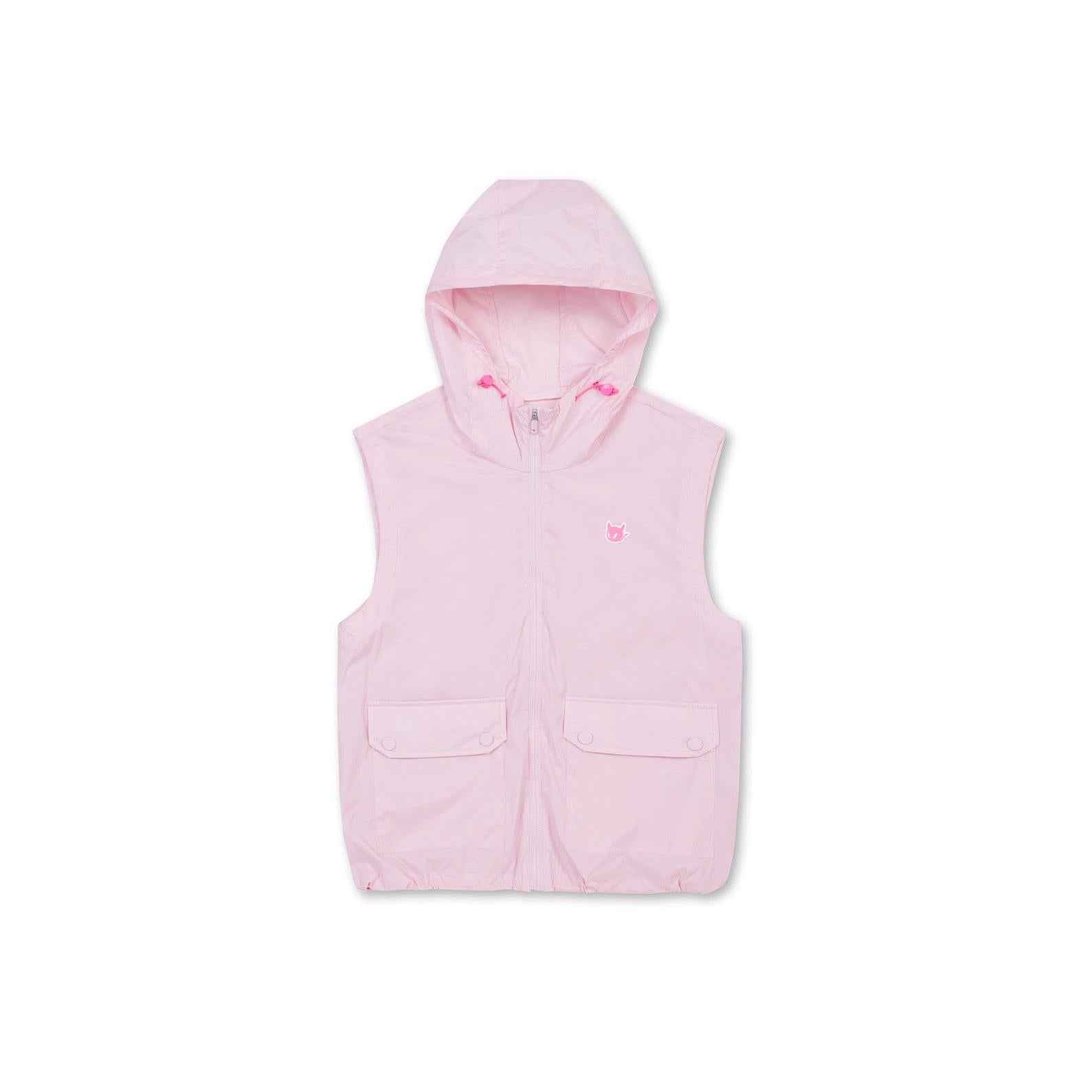 WAAC Zip-up Hoodie Vest | Women