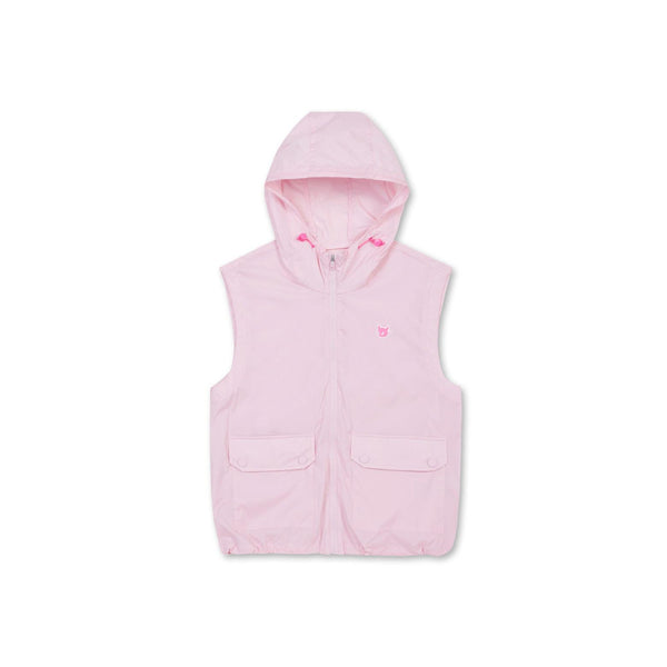 WAAC Zip-up Hoodie Vest | Women